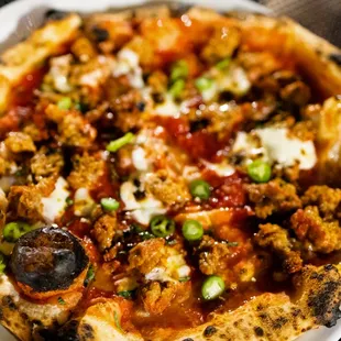 Sausage and Honey Pizza