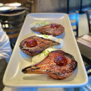 Grilled Pears Burrata