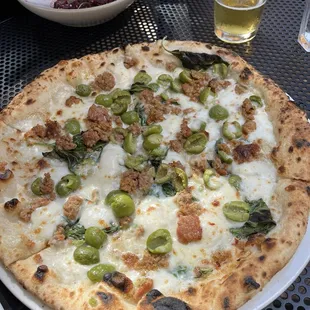 Green Olive Pizza