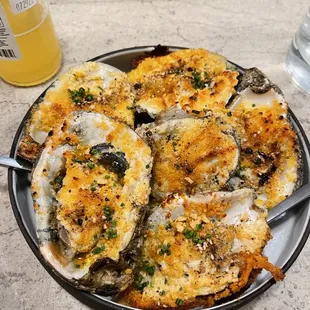 Char-broiled oysters. Slap ya moma good!