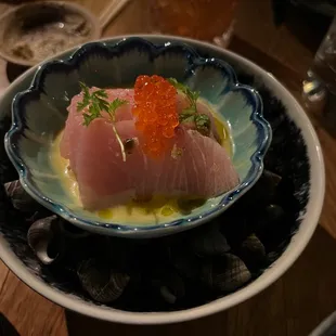Hamachi Crudo