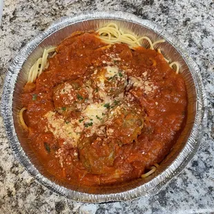Meatballs &amp; Spaghetti