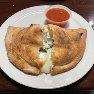 Spinach Calzone (small)