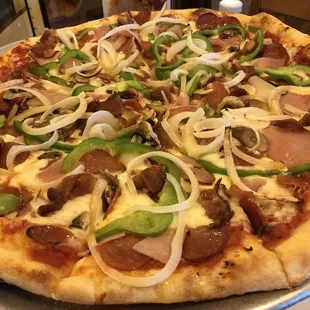 The Super Pizza. So yummy.