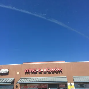 the front of the store