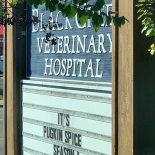 Even the vet docs get into the season!  LOL