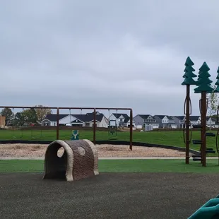 Swings and climbing trees