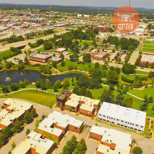 Centennial Park looking north.