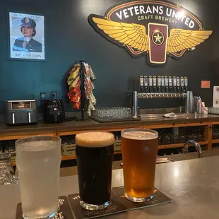 L to R: Cat&apos;s Paw, Cup o&apos; Joe, Hop Banshee