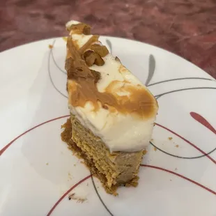 Pumpkin cheesecake