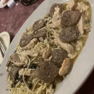 Sausage &amp; Chicken Piccata