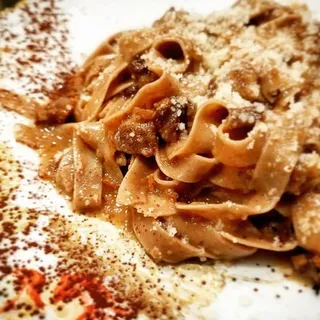 Chestnut Fettuccine with Wild Boar Ragu