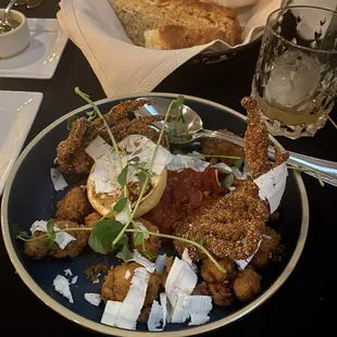 Soft shell crabs