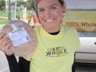 Created Whole Tortillas