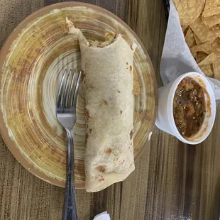 Breakfast burrito
