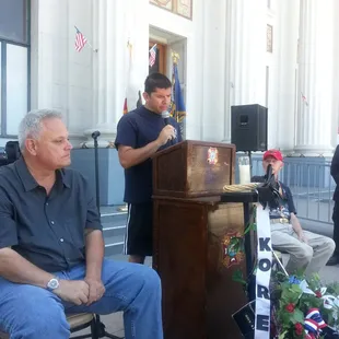 VFW Luneta Post 52-Stockton&apos;s Mayor Silva