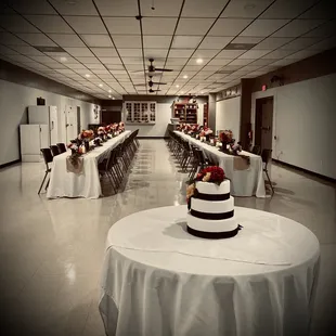 Our rental hall can be rented for weddings and parties