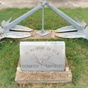 Fleet Reserve Association Memorial in the front of VFW 7175