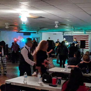 Enjoying the music and the dance at VFW Post 9168 in Lewisville, TX November 24, 2018
