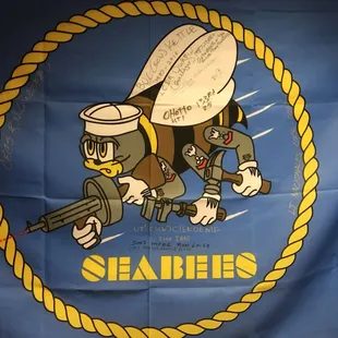 Honoring US Navy Sea Bees