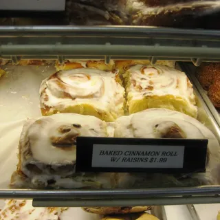 Baked Cinnamon Roll