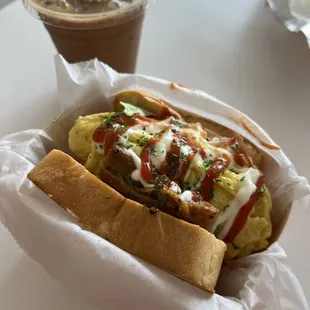 New Orleans Chicken &amp; Egg Toast