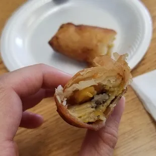 Turon with banana and jackfruit