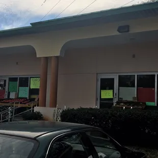 Entrance. Doesn&apos;t look like much from outside, but the goods are all inside