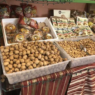 Going nuts in here