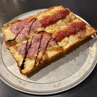 1/2 Cadillac SM and 1/2 Pepperoni SM