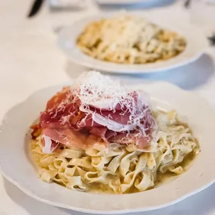 Tagliatelle Prosciutto and Parmigiano