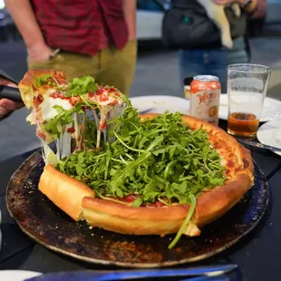 Prosciutto and Arugula Whole Pie