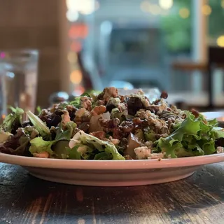 Roasted Pear, Gorgonzola and Walnut Salad