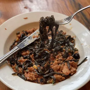 Paired with tuna is odd