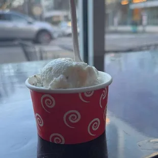 Mint chocolate gelato