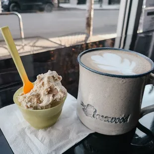 Gelato and Latte
