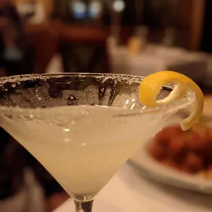 Limoncello martini