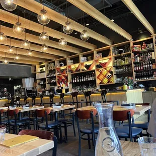bar area