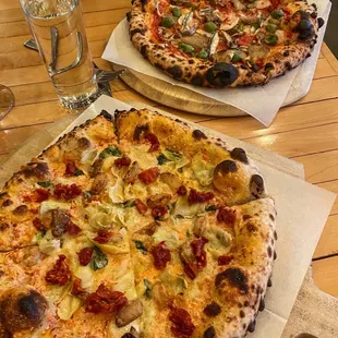 Parma Rossa and Napoli Pizza