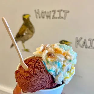 Fierce Chocolate and M&amp;M in honor of the Queens ;)