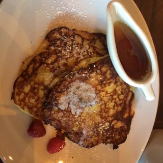 Lemon Ricotta Pancakes with Lavender Butter