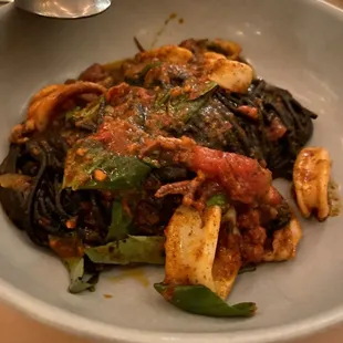 Squid Ink pasta