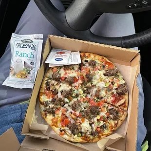 Garlic Italiana Pizza Mini size