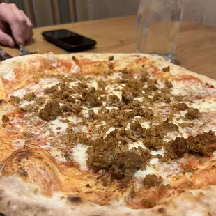 Personal size pizza.