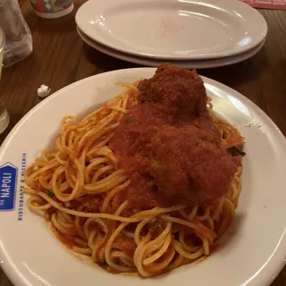 Spaghetti e Polpettine