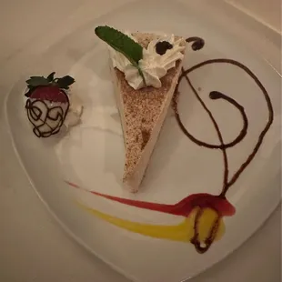 Chef special dessert - rice pudding based