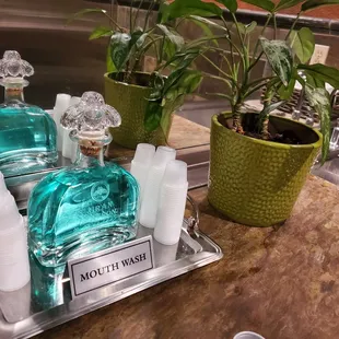 Even the powder rooms were extra!