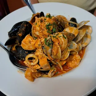 Cioppino special is offered midweek during the fall and winter season.