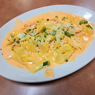 Pappardelle Creamy Smoked Salmon is a Valentine's Day 2023 special.