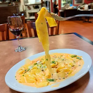 Pappardelle Creamy Smoked Salmon is a Valentine's Day 2023 special.